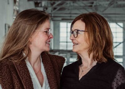 Nathalie en Annie